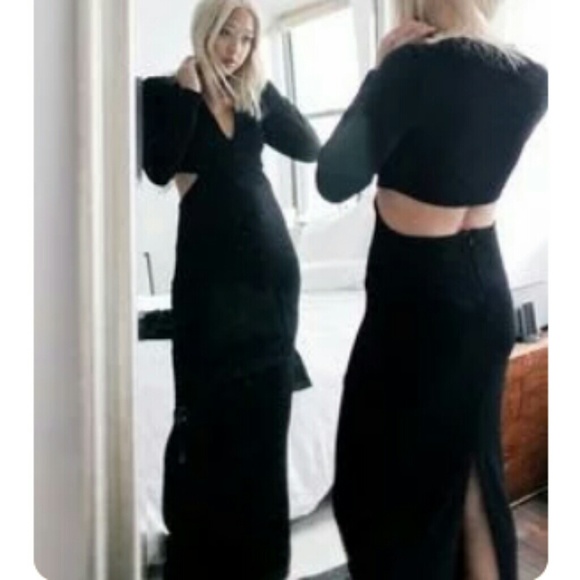 Deep V maxi dress - Picture 7 of 8